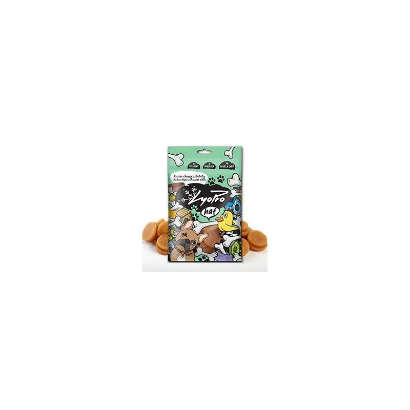 Lyopro DOG poch. sušené Kuřecí chipsy s batáty 70g Ihned K Objednání