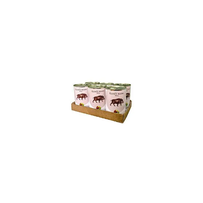 Top Prodej BOHEMIA MASO Kančí ve vlastní šťávě SIX PACK 6x400g