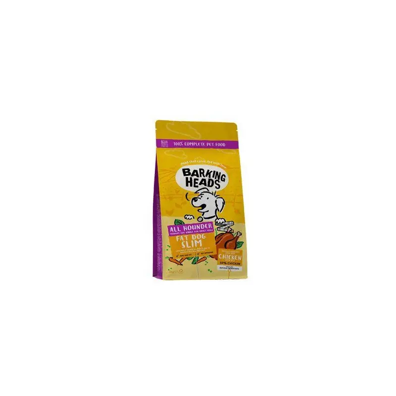 BARKING HEADS All Hounder Fat Dog Slim Chick 2kg Nová Kolekce
