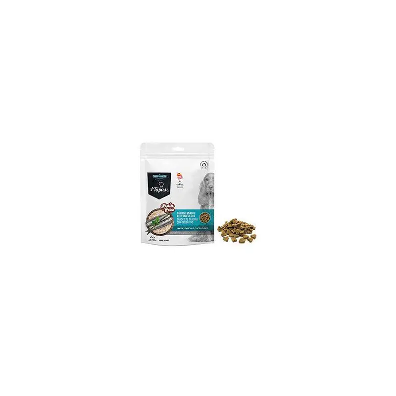 Dokud Zásoby Vydrží Tapas Gourmet Snack for dog Sardine with Omega3,6 150g