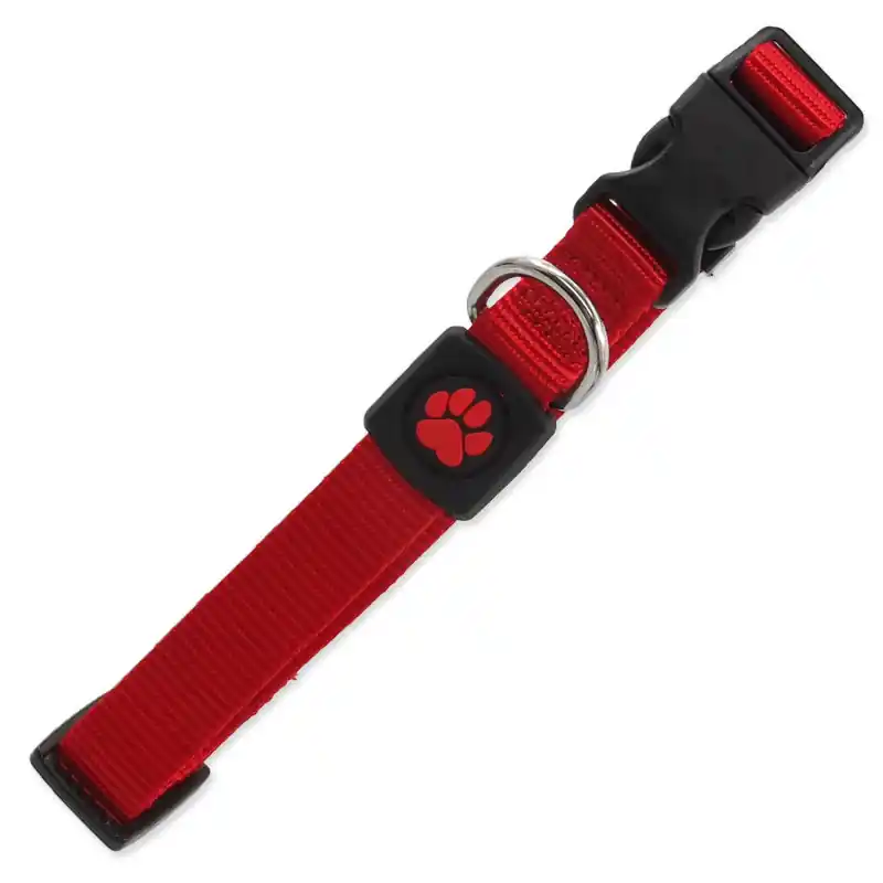 Obojek Active Dog Premium M červený 2x34-49cm Nejprodávanější