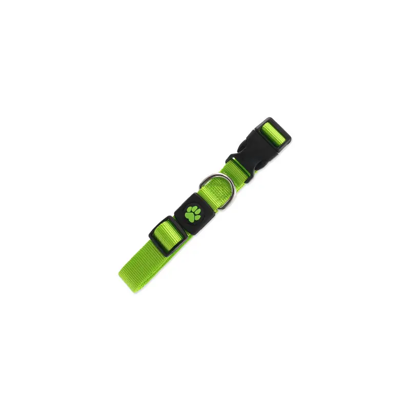 Levný Obojek Active Dog Premium L limetka 2,5x45-68cm