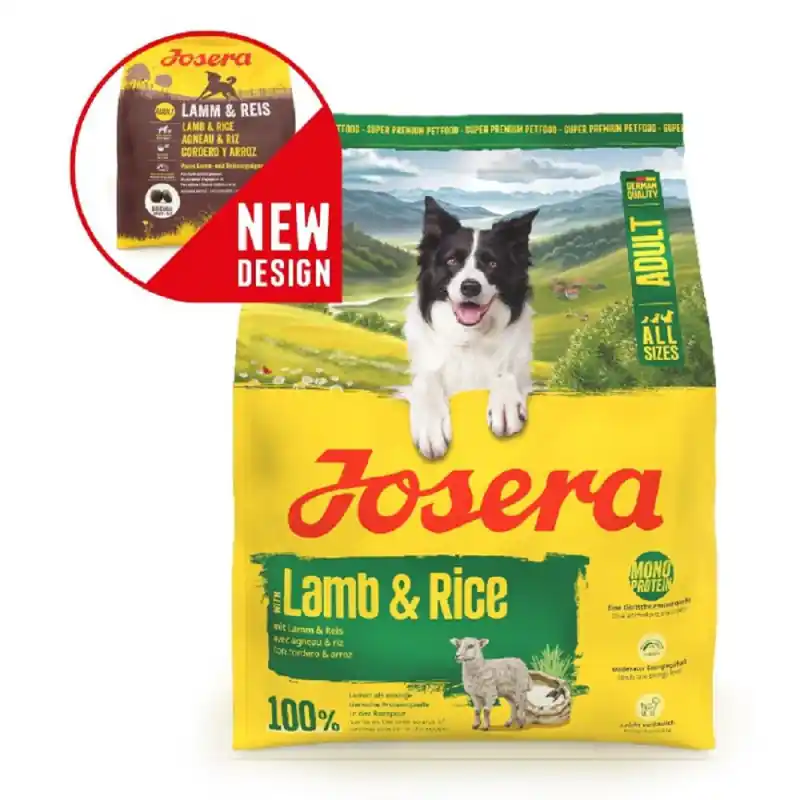 Výprodej Josera Dog Adult A/S Lamb & Rice 12,5kg