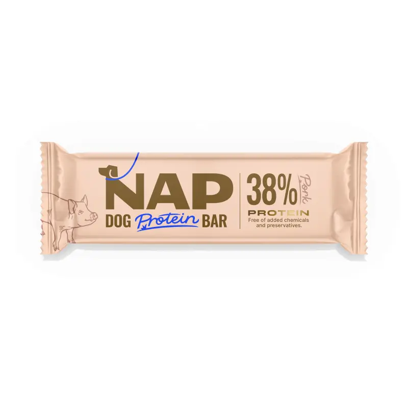 NAP Psí proteinová tyčinka - Vepřová 50g Nejlepší Volba