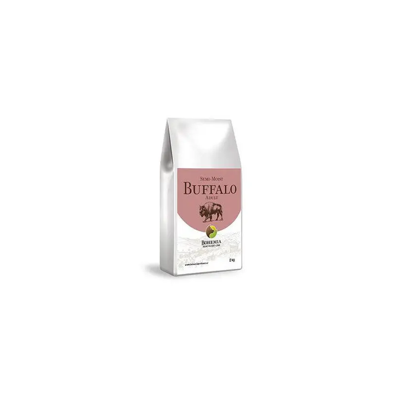 Sezónní Sleva BOHEMIA SEMI MOIST Adult Buffalo 2kg