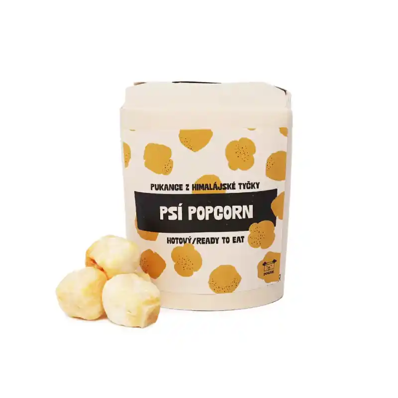 Dogsie Popcorn – Hotové pukance Himalájské tyčky 45g Novinka