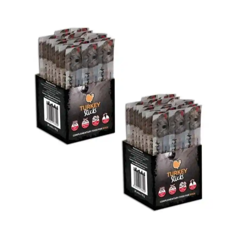 Alpha Spirit Dog Turkey Sticks 2x30ks Expresní Doručení