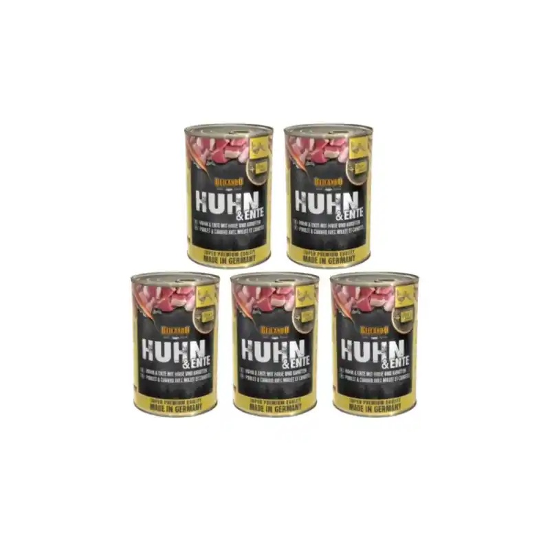 Expresní Doručení Belcando konz. Dog Kuře & Kachna s prosem a mrkví 5x800g