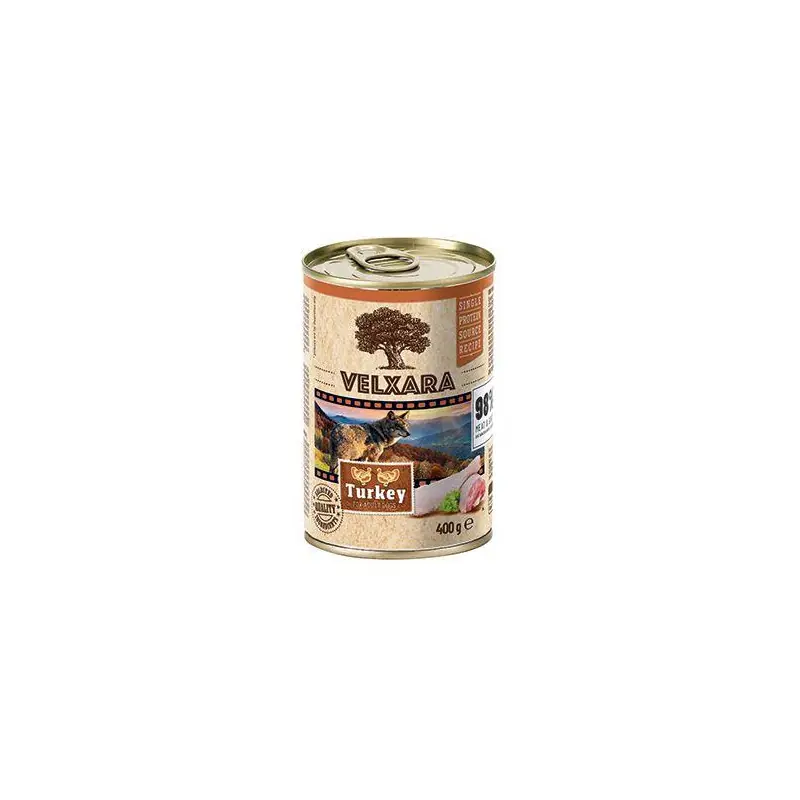 Cenový Hit Velxara Paté Dog Adult Turkey 400g