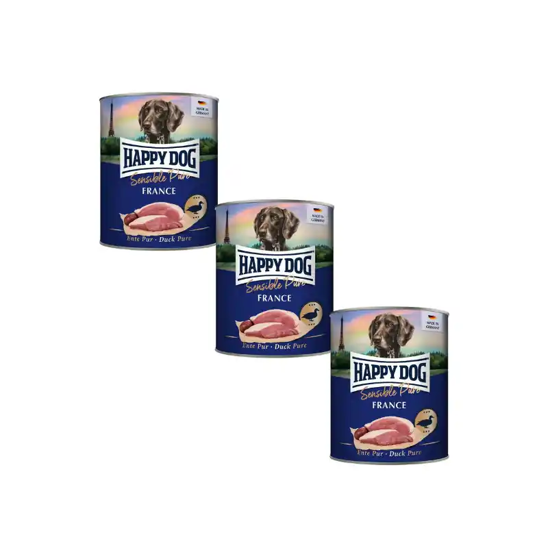 Akční Cena Happy Dog konz. Ente Pur Kachní 3x800g