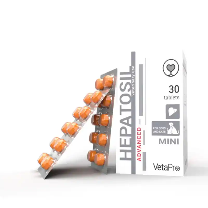 Výhodná Nabídka Vetapro Hepatosil Advanced Dog & Cat 30tbl