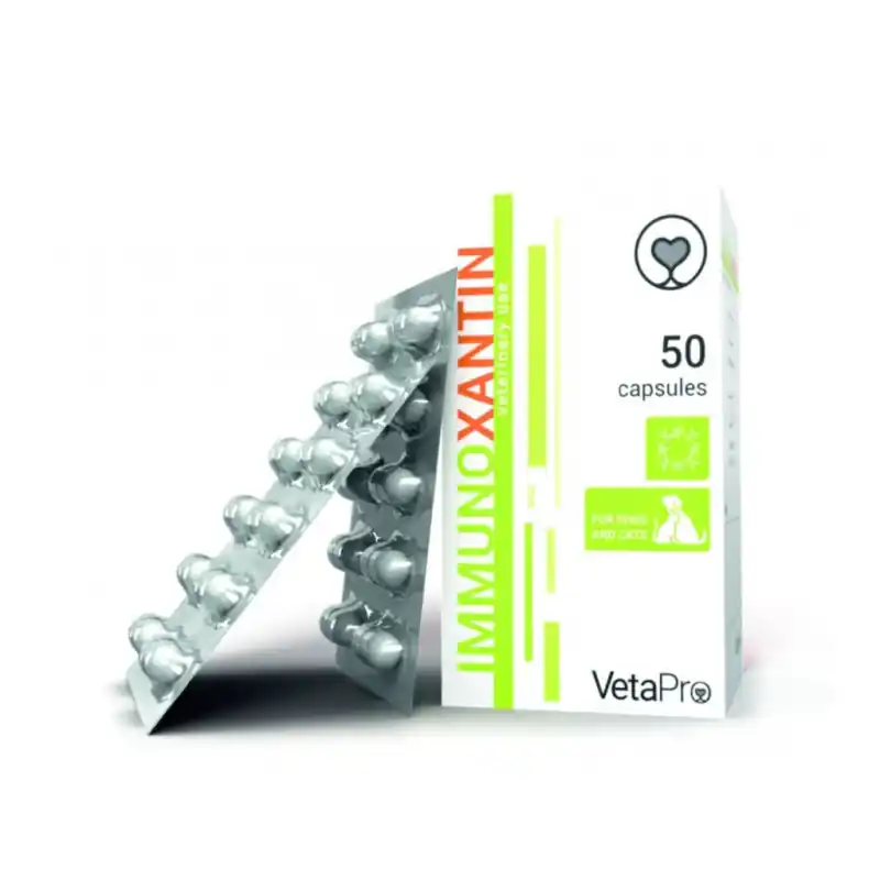 Vetapro ImmunoXantin Dog & Cat 50cps Poslední Šance