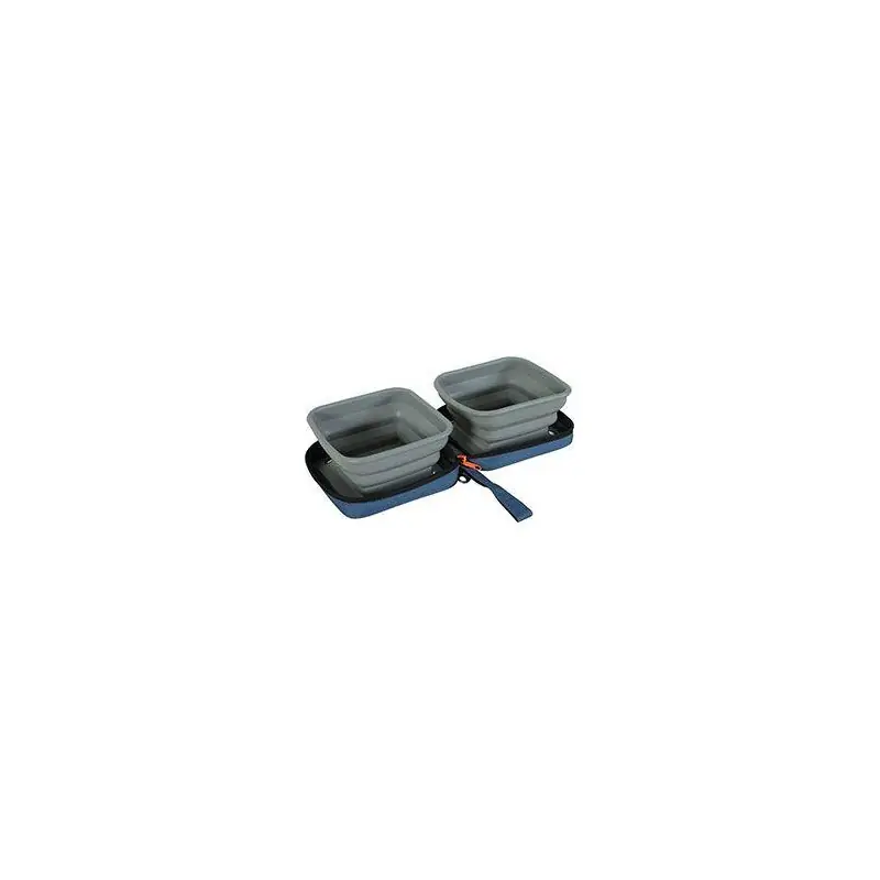 Miska skládací 2v1 BIVOUAK 2x700ml modrá Zolux Koupit Online