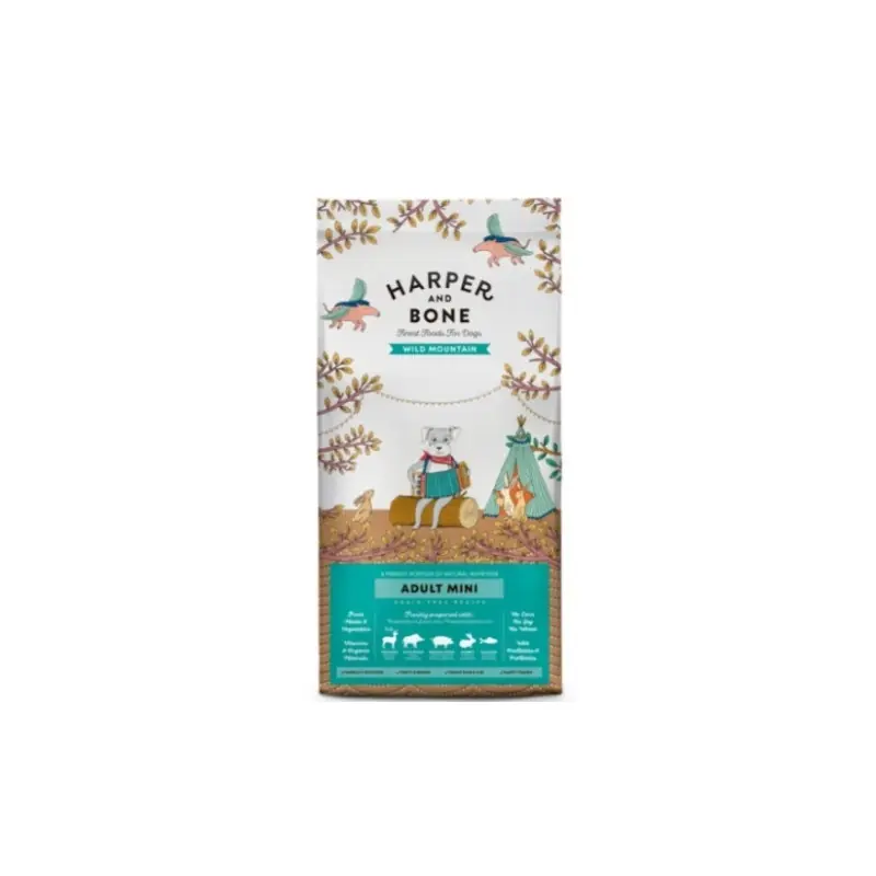 Ihned K Objednání Harper and Bone Dog Adult Mini divoké hory 10kg