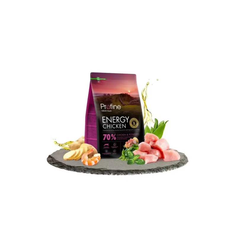 Profine Dog DRY Energy Chicken 3kg Tovární Cena