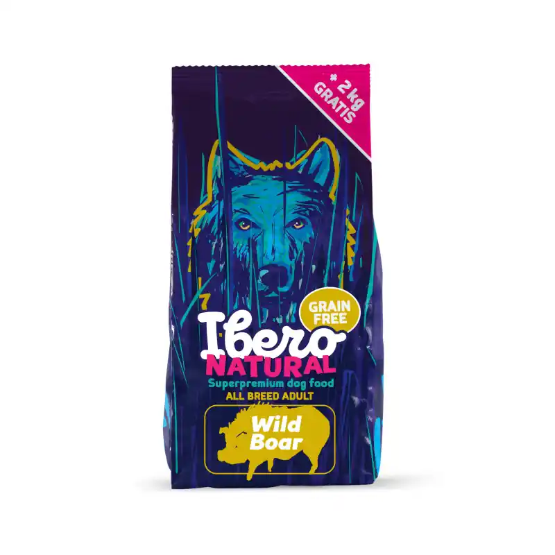 Koupit Online Ibero NATURAL dog GF WILD BOAR adult 12kg