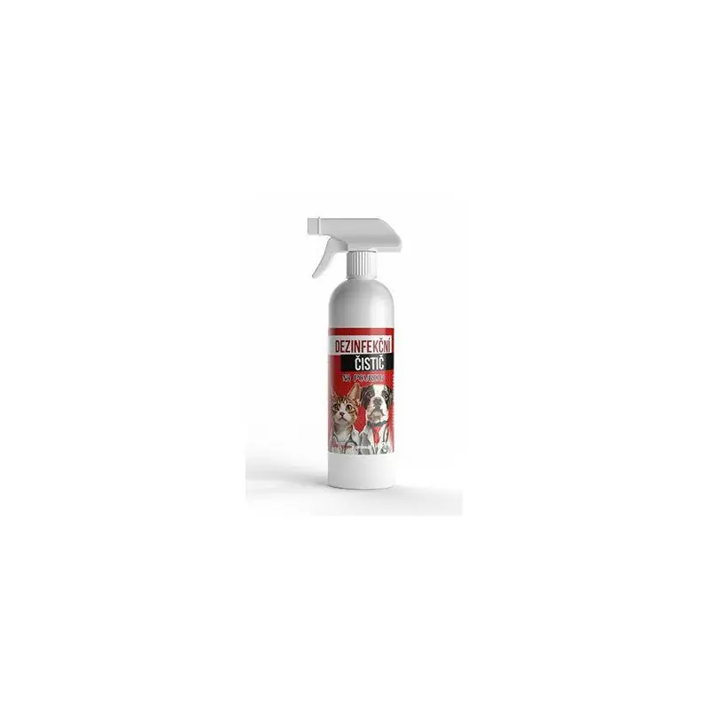 PETclean Čistič DEZINFEKČNÍ 500ml rozprašovač Nová Kolekce
