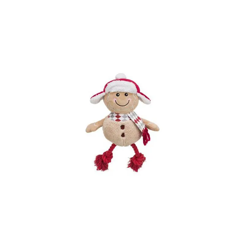 Zlevněný Vánoční hračka Xmas GINGERBREAD plyš/bavlna 34cm