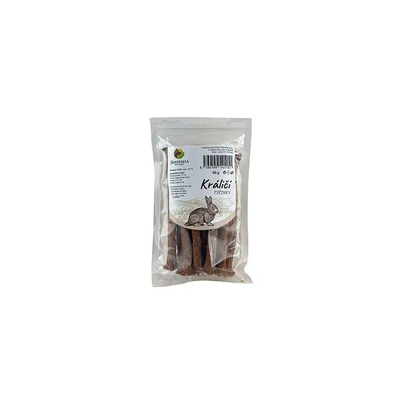 BOHEMIA TYČINKY Králičí 85g Super Cena