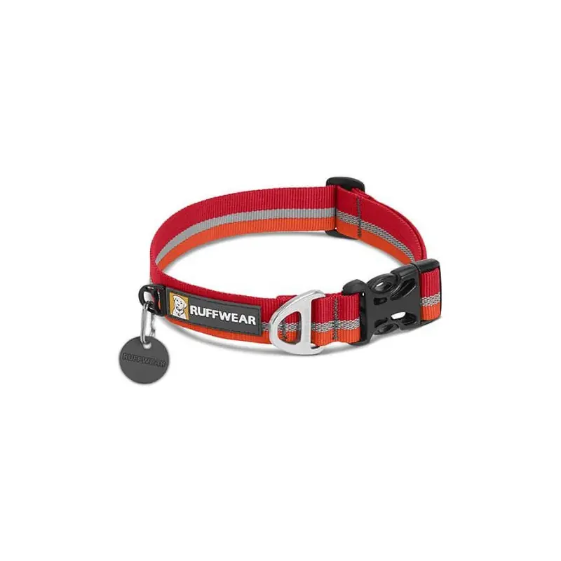 Ruffwear obojek pro psy Crag collar, červený, velikost 51 - 66cm Tovární Cena