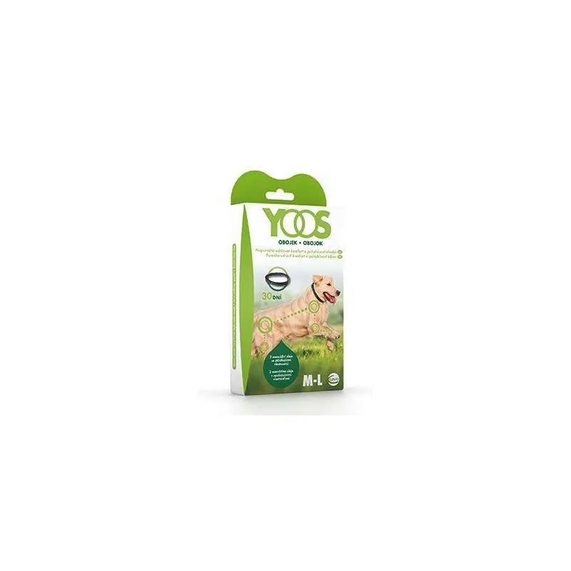 YOOS obojek pro psy vel. M-L Omezená Nabídka
