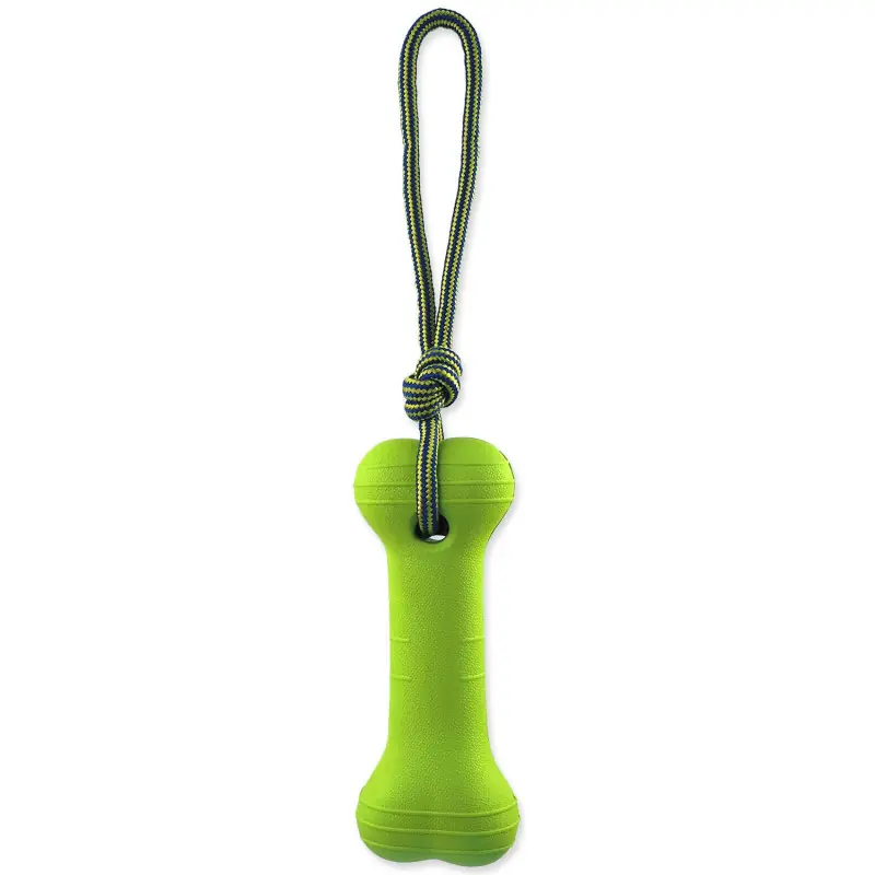 Must-Have Hračka Dog Fantasy EVA Foam kost s lanem plastová a plovoucí