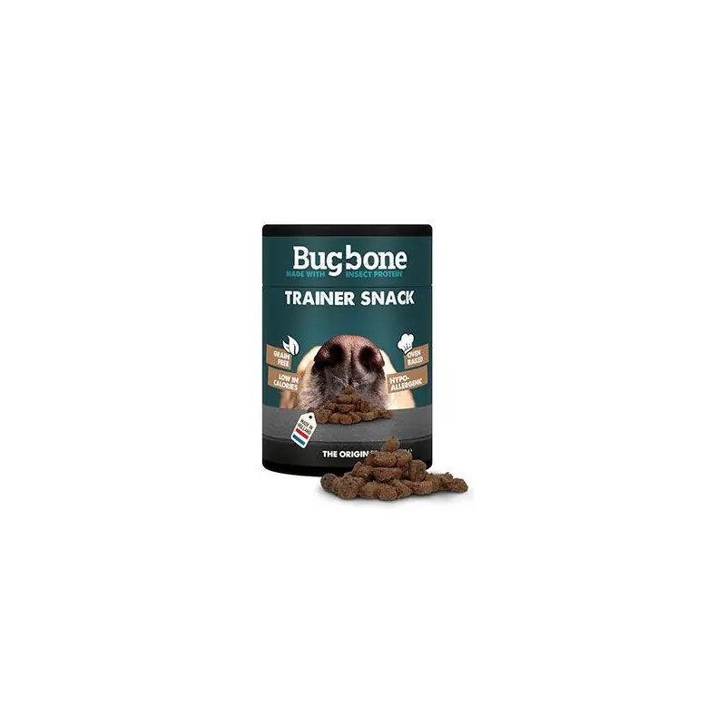 Výhodná Nabídka Pochoutka pes Bugbone Trainer Snack s hmyzem160ks/100g