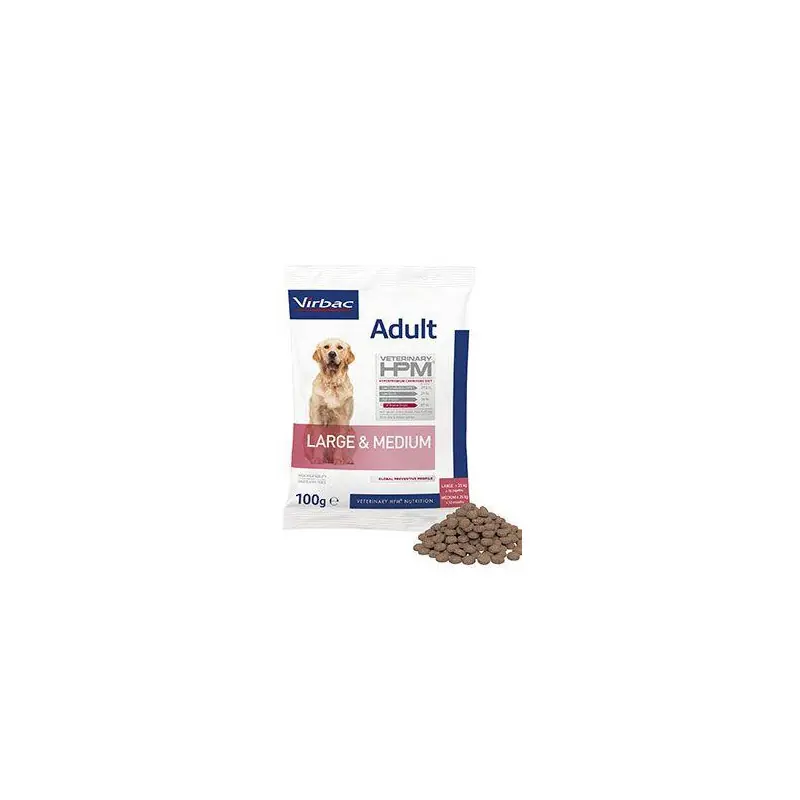 Sezónní Sleva VET HPM Adult Dog Large & Medium 100g