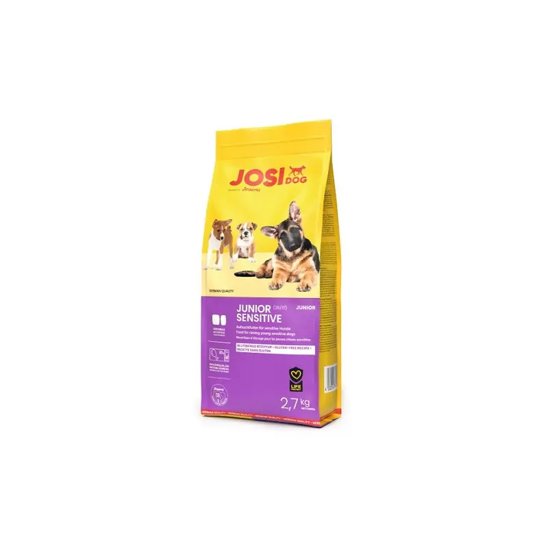 Akční Cena JosiDog Junior Sensitive Premium pro štěňata 2,7kg