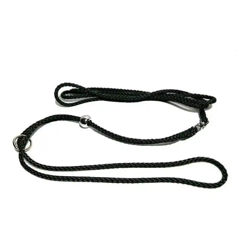 Aktuální Dinofashion Dog Výstavní vodítko černé 130cm/6mm