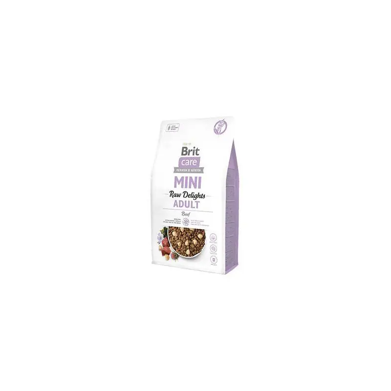 Tovární Cena Brit Care Dog Mini FD Raw Delights Beef 2kg