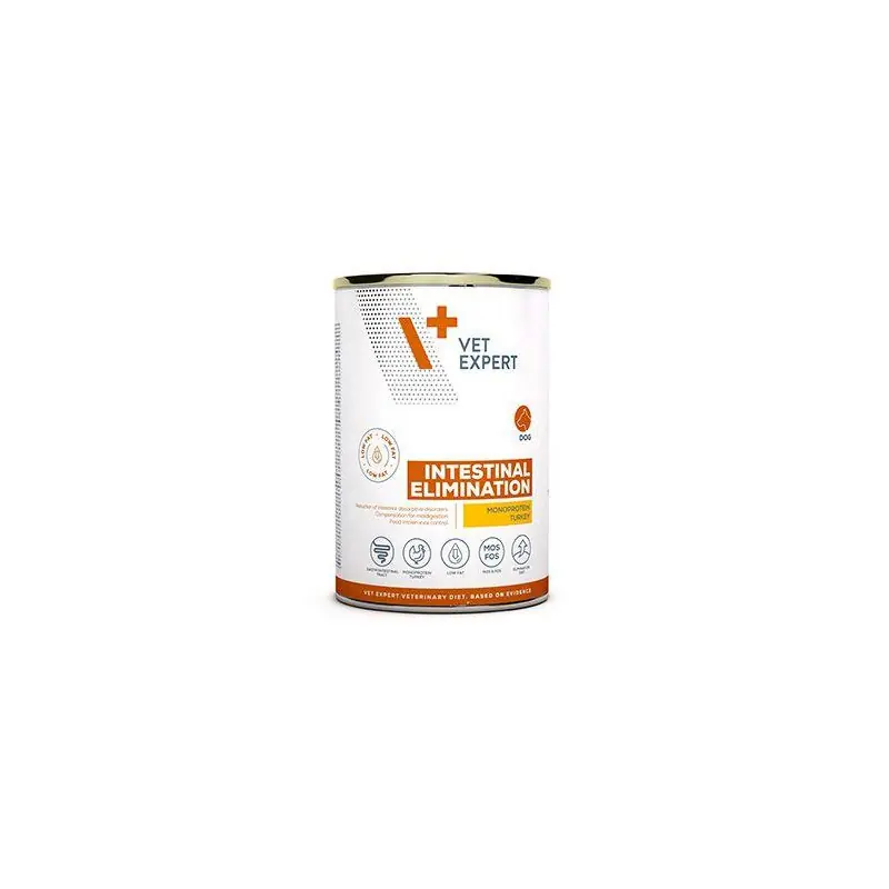 Koupit Online VetExpert VD 4T Intestinal Elim.Low Fat Dog konz.400g