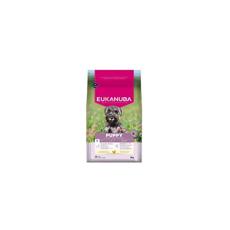 Eukanuba Dog Puppy Small rich in fresh Chicken 3kg Vysoce Kvalitní