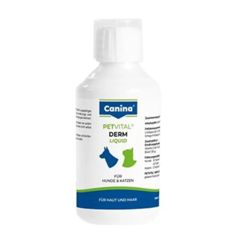 Canina Petvital Derm Liquid kapky 250ml Horká Nabídka