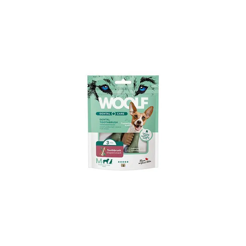 Nakupujte Hned WOOLF Dental Care Toothbrush M 120g/3ks