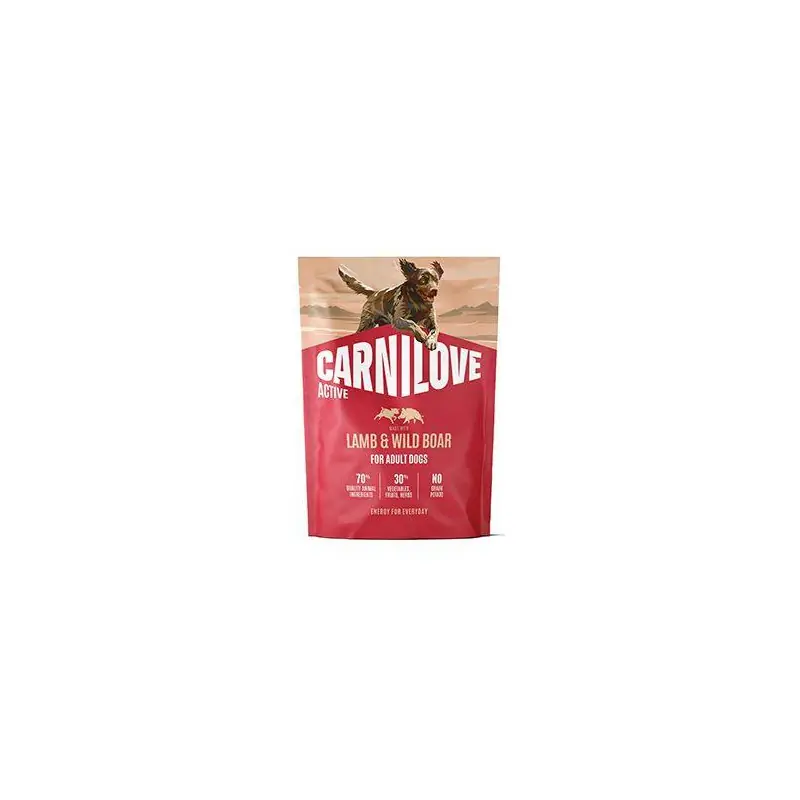 Carnilove Dog Active Dry Lamb&Wild Boar Adult AB 1,5kg Akce