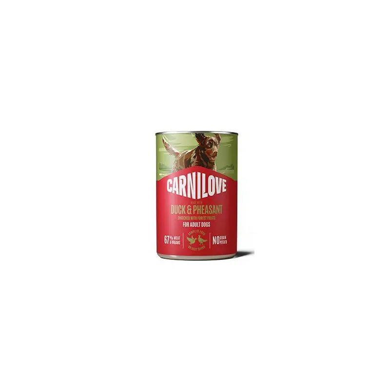 Carnilove Dog Can Paté Duck&Pheasant 400g Oblíbený