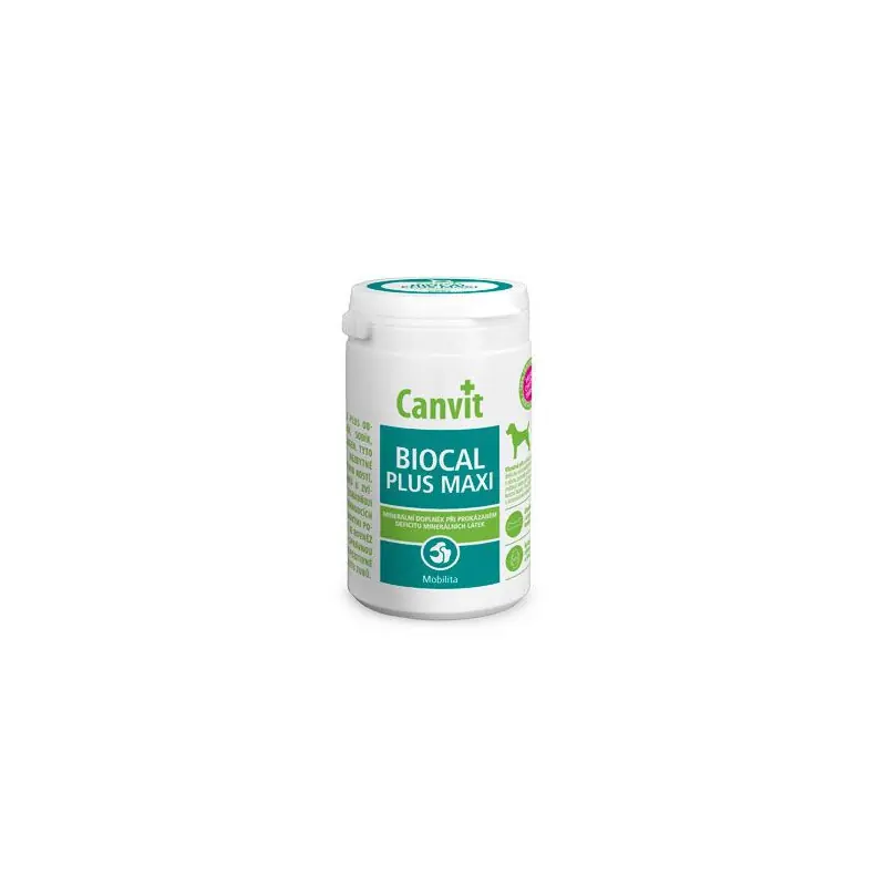 Canvit Biocal Plus MAXI pro psy ochucený 230g Přímo Od Výrobce