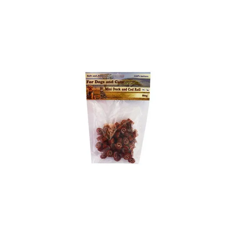 Expresní Doručení Pochoutka Mini rolka kachna s treskou 80g