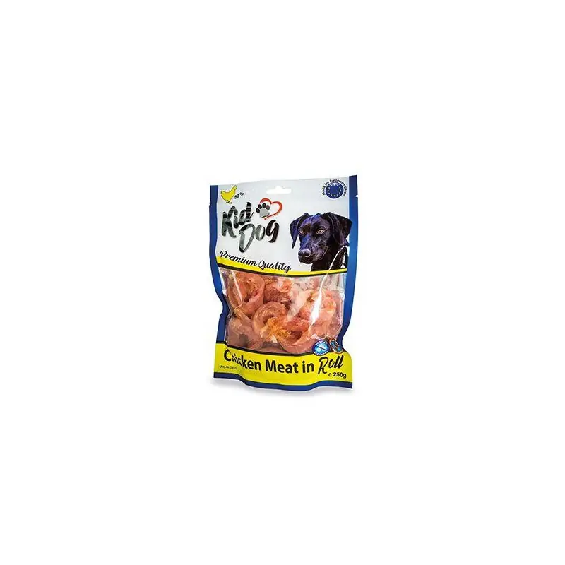 Pochoutka KIDDOG kuřecí masíčko v rolce 250g Autentický