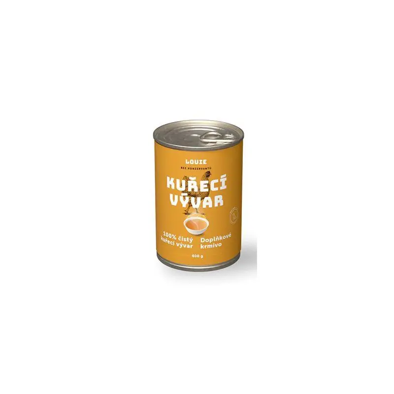 Louie Dog konz. Kuřecí vývar 400g Nejprodávanější