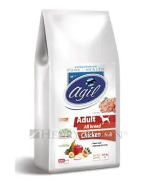 Nízká Cena AGIL ADULT ALL BREED, CHICKEN & lamb & tuna - 10kg - 713 Kč