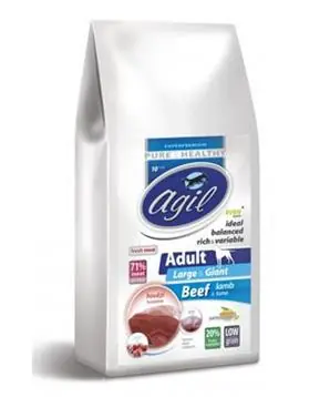 AGIL ADULT LARGE & GIANT, BEEF & lamb & tuna - 10kg - 747 Kč Výhodná Nabídka
