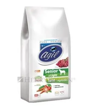 AGIL SENIOR & LIGHT, TUNA & lamb & chicken - 10kg - 753 Kč Autentický