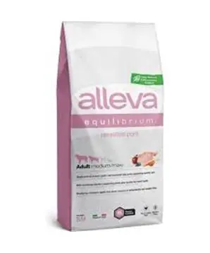 Ověřený ALLEVA EQUILIBRIUM SENSITIVE PORK ADULT MEDIUM MAXI - 12 kg - 1431 Kč