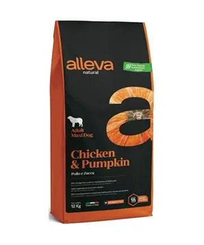 ALLEVA NATURAL Dog Dry Adult Chicken&Pumpkin Maxi - 2kg - 439 Kč Časově Omezené