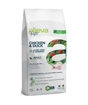 ALLEVA HOLISTIC Dog Dry Adult Chicken&Duck Medium - 2kg - 529 Kč Kup Teď