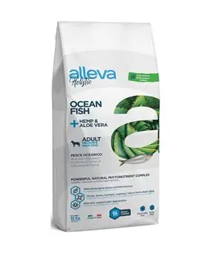 Horká Nabídka ALLEVA HOLISTIC Dog Dry Adult Ocean Fish Medium/Maxi - 2kg - 589 Kč