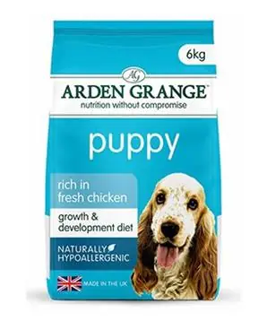 Sleva Arden Grange Dog Puppy/Junior rich in fresh Chick. - 6kg - 899 Kč