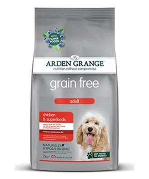 Pouze Dnes Arden Grange GF Dog Adult Chicken&Superfoods - 2kg - 418 Kč